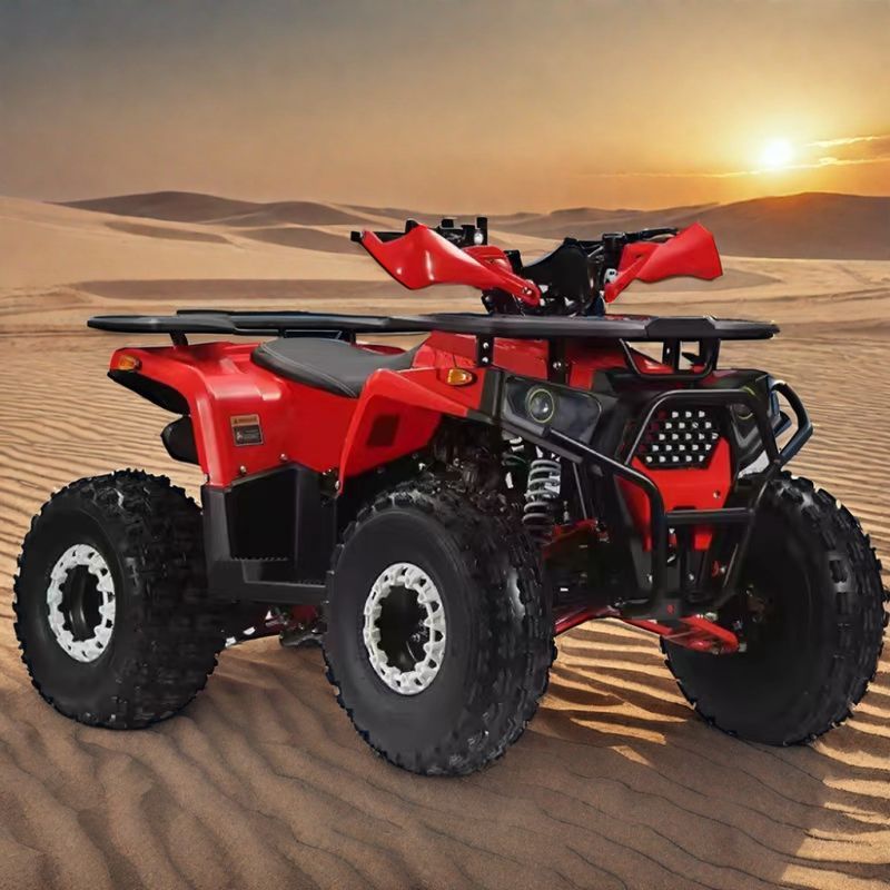 110cc 125cc Quad Bike 4 Wheeler Aventura ATV 4x2 Direção para adultos Fácil de manobrar