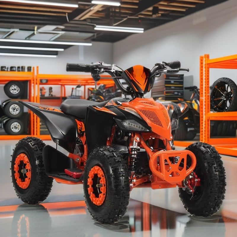 2WD Aotong Motor 800w1000W 36V Off Road Quad ATV Quad Bikes com transmissão de cadeia