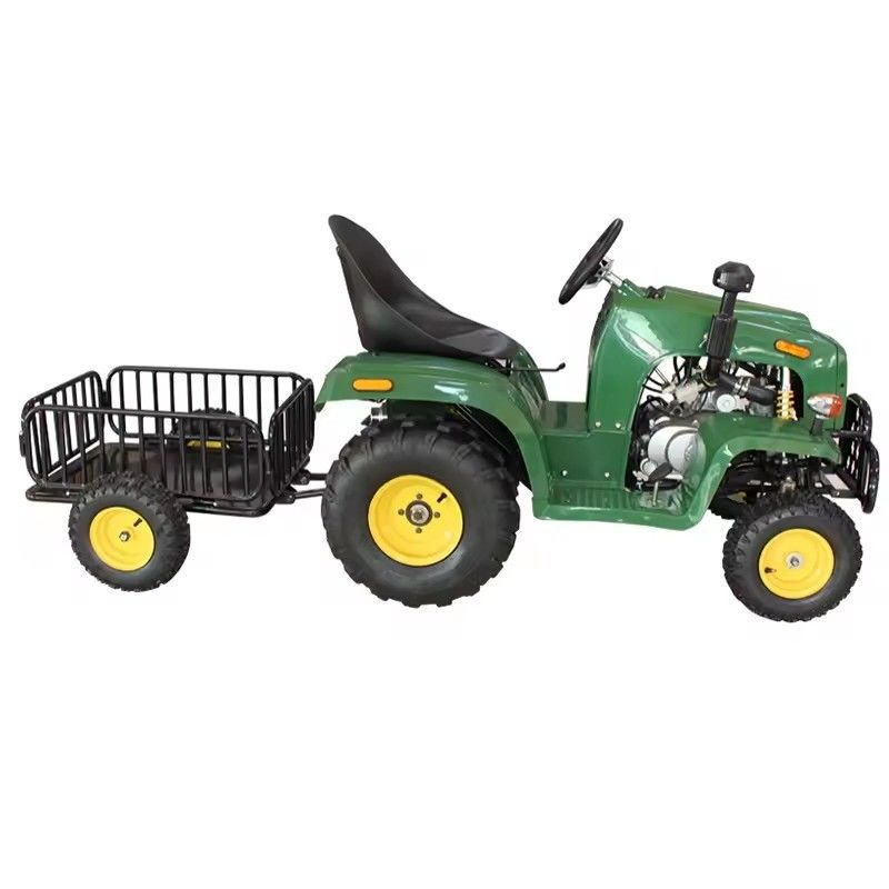 Mini-trator de 110cc para crianças cores personalizáveis peso 100-200kg suportado
