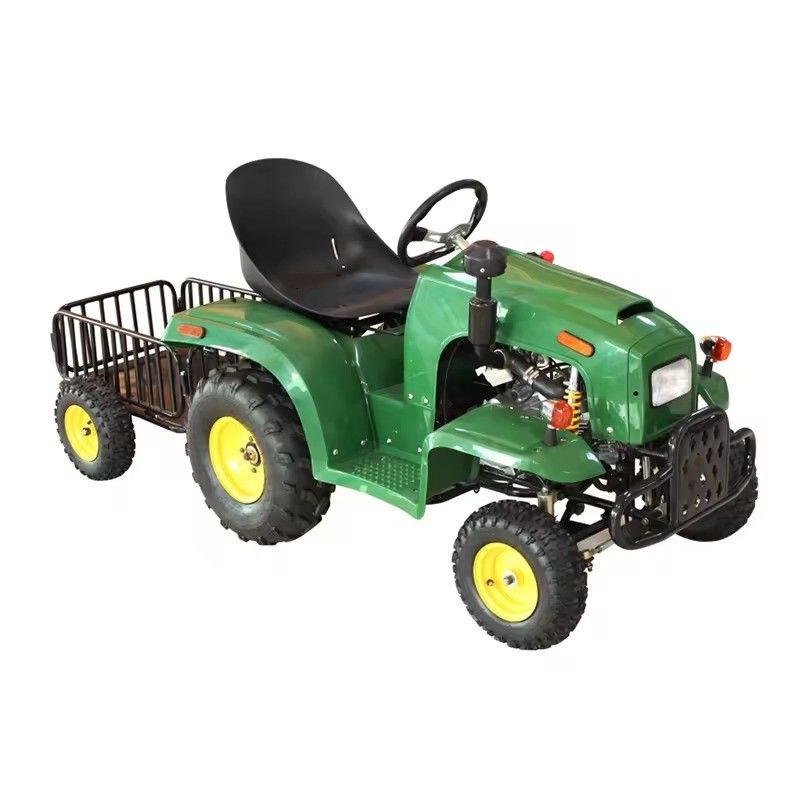 110cc UTV Tractor Outdoor Ride On Car com tração nas quatro rodas e velocidade máxima de ≤50Km/h
