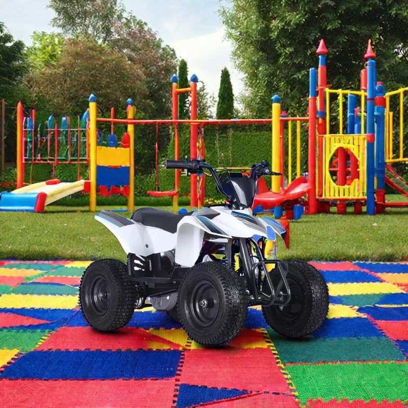 Quad elétrico de 350W para crianças Velocidade máxima ≤50Km/h 13X5.0-6 Pneus fáceis de controlar