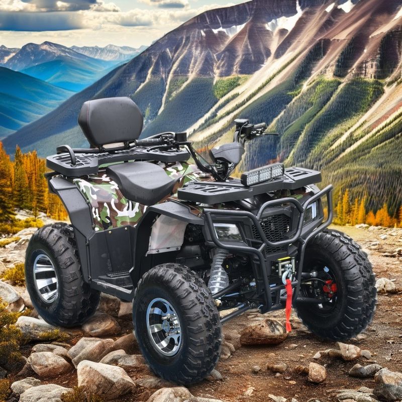 Número de cilindro 1 Automático 4WD Atv 250cc 150cc Quad Bike Electric Start Moto Atv 4x4