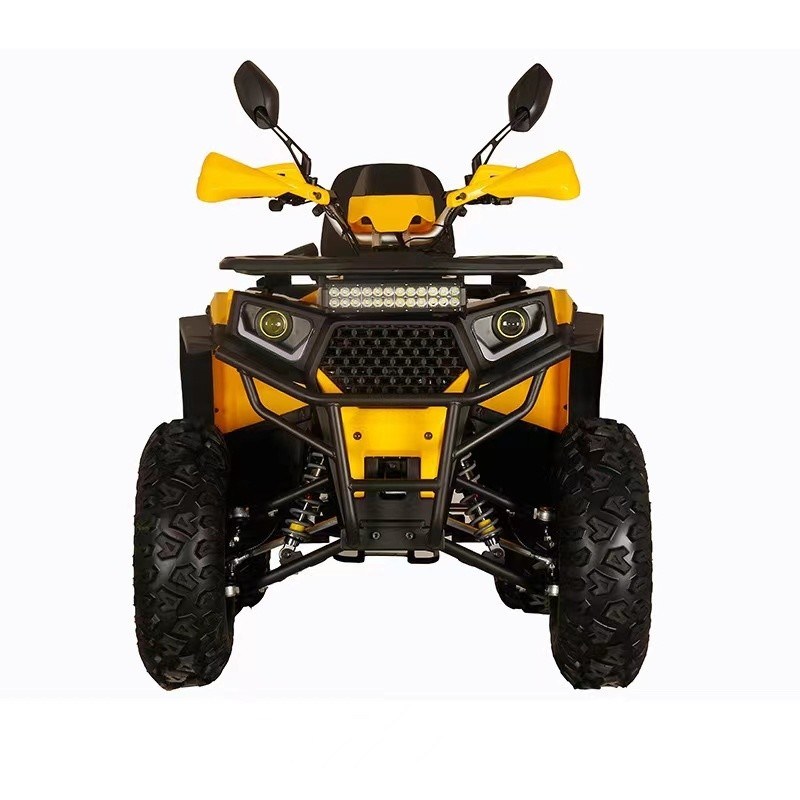Motocicleta automática de 200cc 250cc com tração nas quatro rodas para adultos ATV com alta tensão 12V