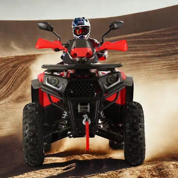 200cc ATVs de gasolina Quad Bikes Long Range 4 Wheel Motorcycle com distância entre rodas 600-1000mm