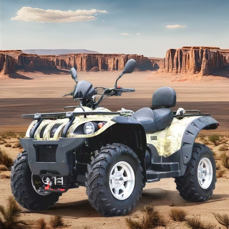 Potente motor de 500cc 12V Voltagem Atv 4 * 4 Quad para Adultos Off Road UTV Motorcycle