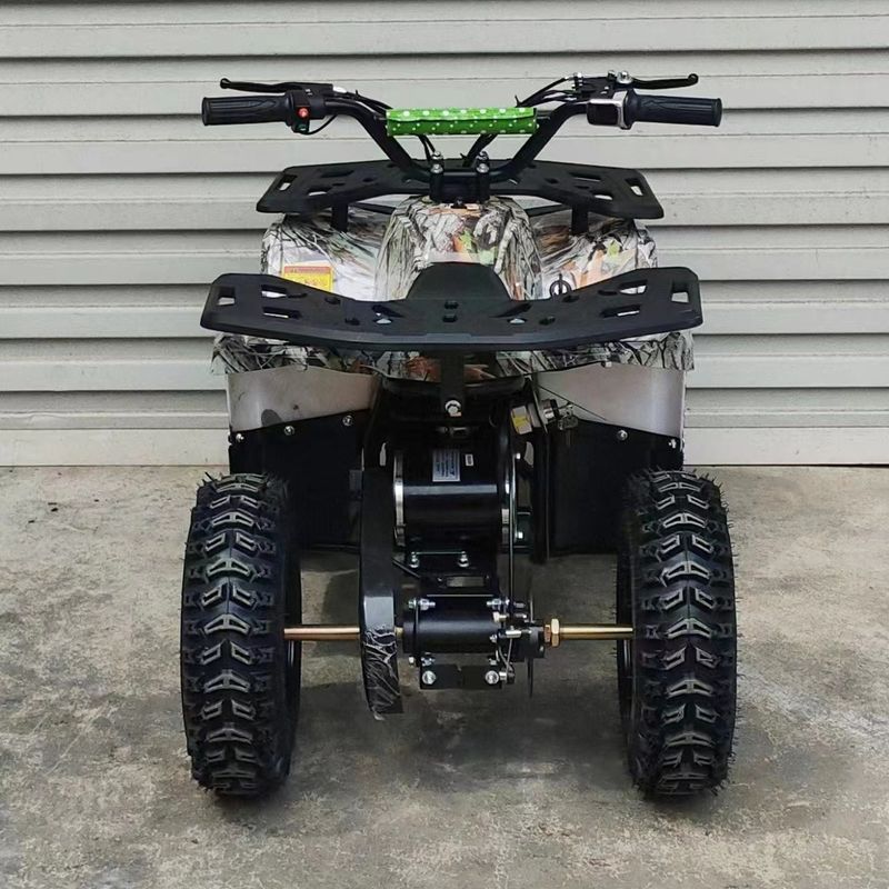 125CC ATV 4 Wheeler Quad Motorcycle com pneu de 8 polegadas e sistema de travagem de disco dianteiro e traseiro
